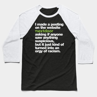 The Nextdoor Experience Baseball T-Shirt